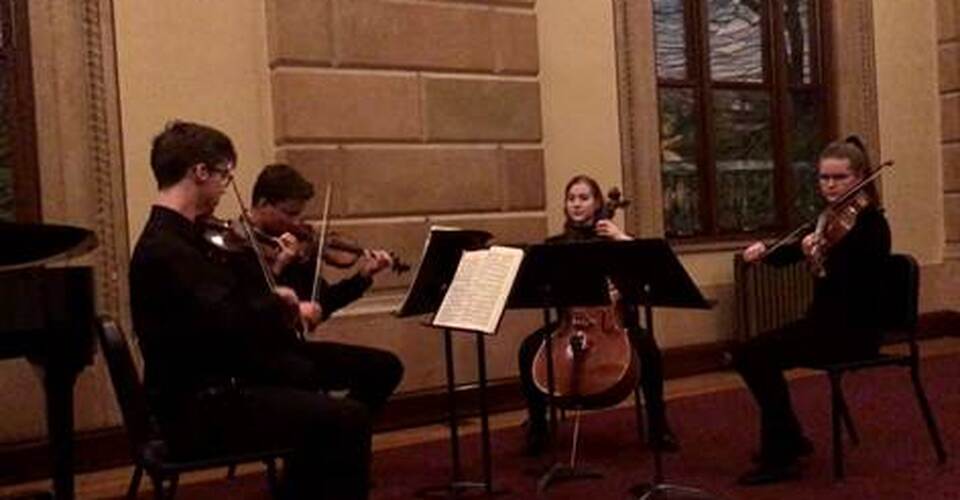 DMSO at Home: Honors String Quartet