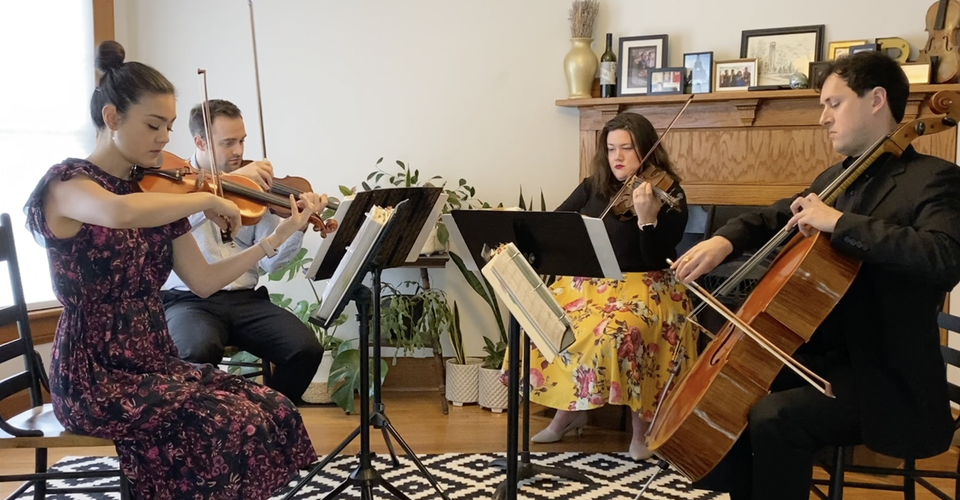 DMSO at Home: Quartet 515 plays 'La Vie en Rose'
