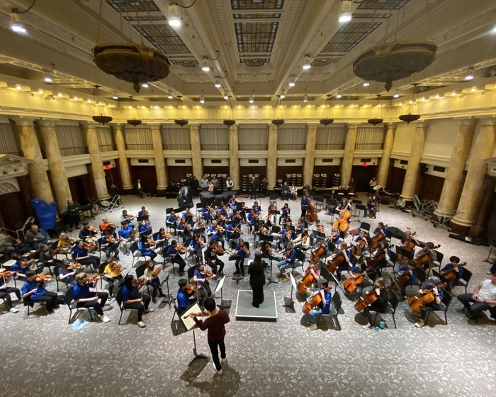 Kevin Zhu with Des Moines Symphony Academy